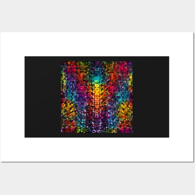 Wild Colours Tie Dye Wall Art by KirstenStar 